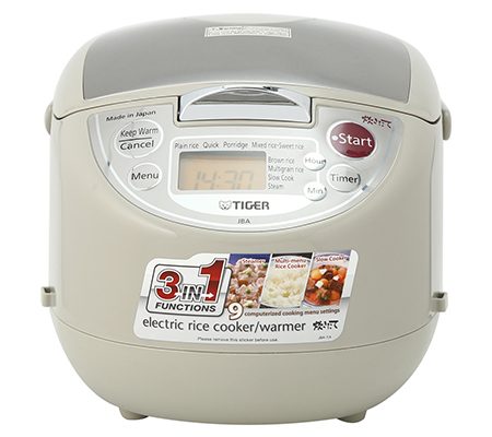 NỒI CƠM ĐIỆN TỬ TIGER JBA-T10W 1.0L